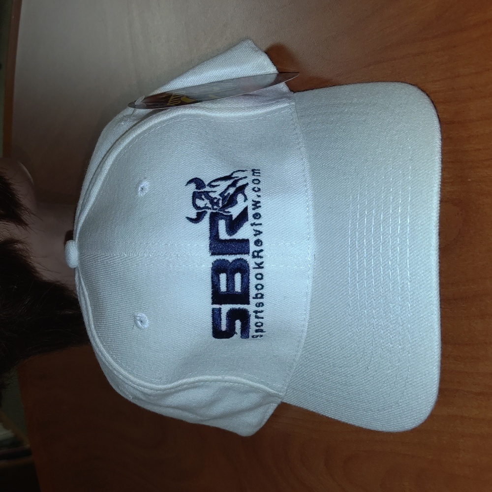 SBR Sports Book Review Embroidered Otto Flex Fitted Men's Hat Cap L/XL New